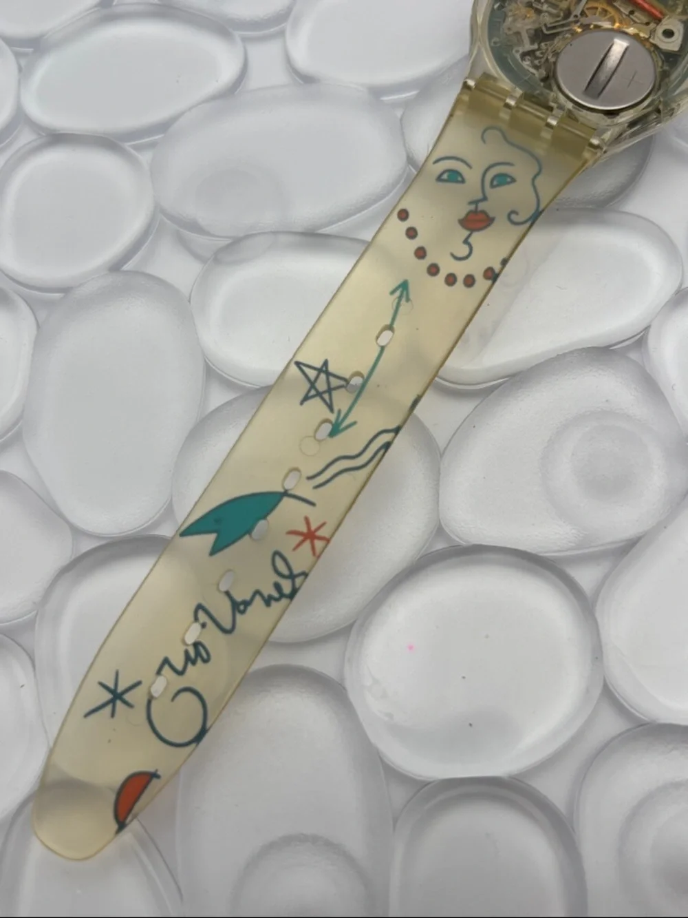 Swatch Watch - GK207 - Flowers - By Lindsay Kemp